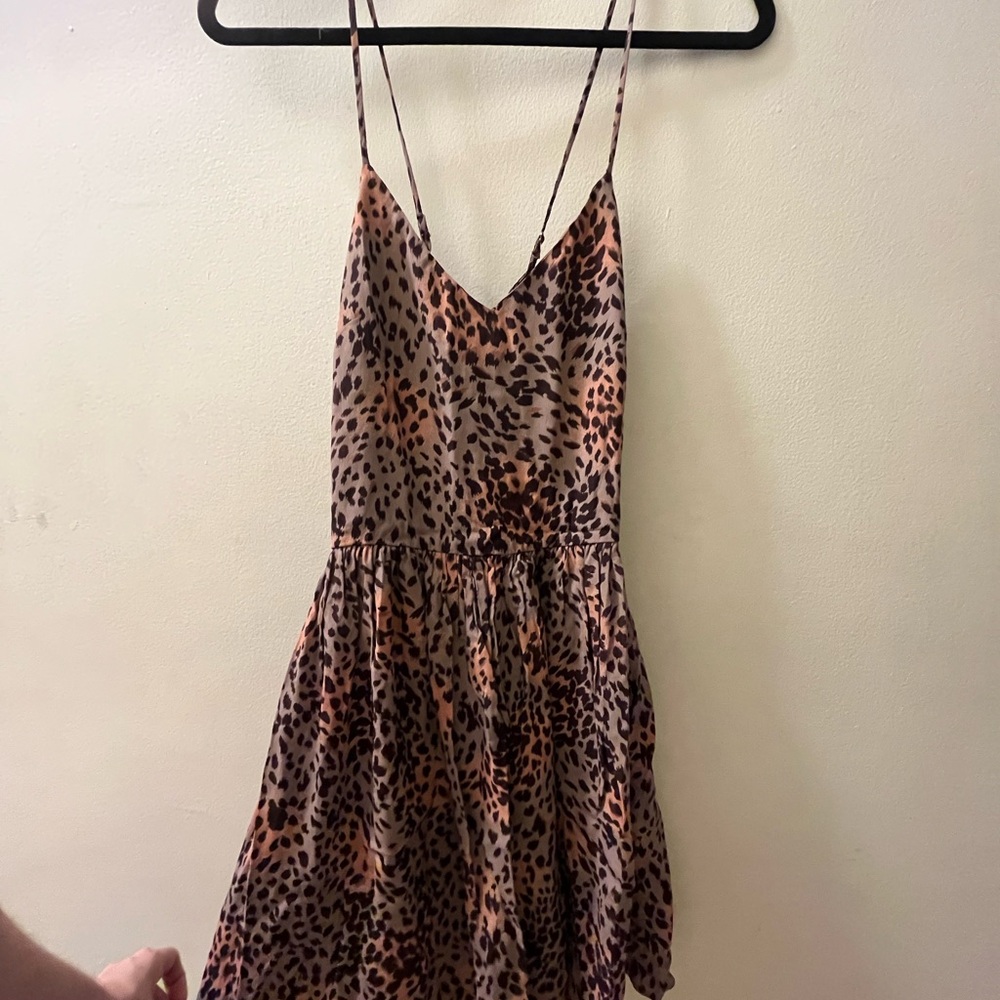 Greylin Animal Print Dress